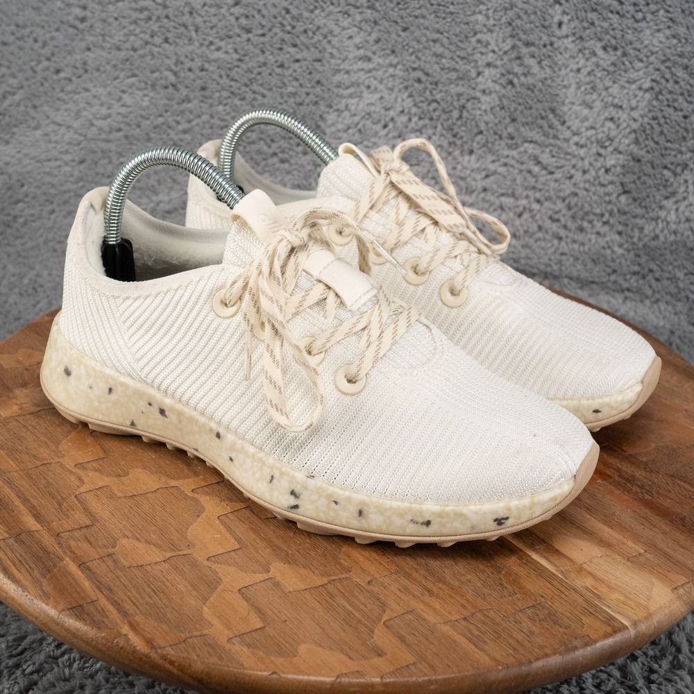 Allbirds Runner NZ Remix Womens Size 8 White Athletic Running Shoes‎ Sneakers